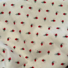 Load image into Gallery viewer, Strawberry Rose scrunchie
